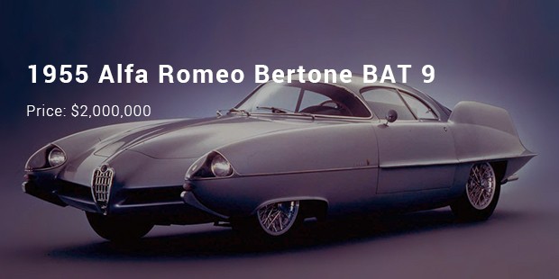 1955 alfa romeo bertone bat 9